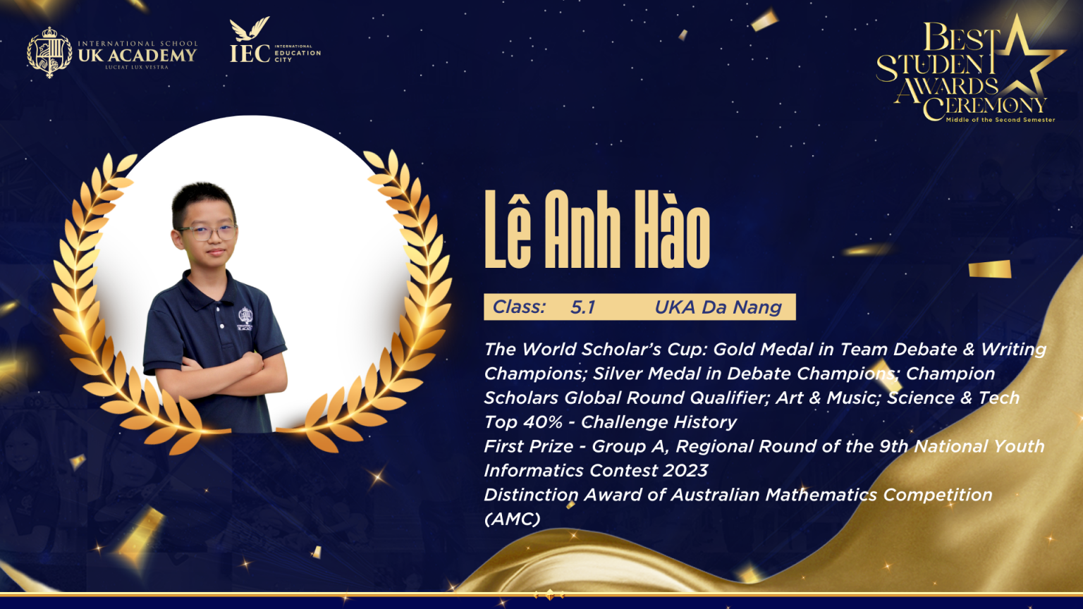 Ảnh thành tựu học sinh