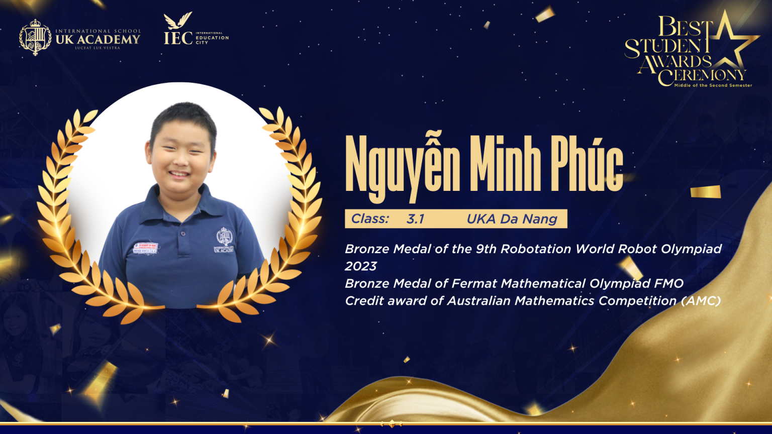 Ảnh thành tựu học sinh